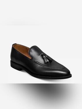 Allen Edmonds Randolph Tassel Loafer 10.5 black leather EUC slip on shoes
